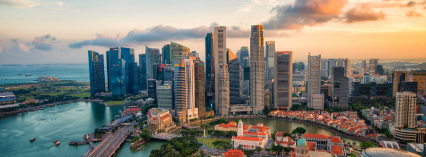 Singapore skyline – Qantas Asia sale fares from $899 return